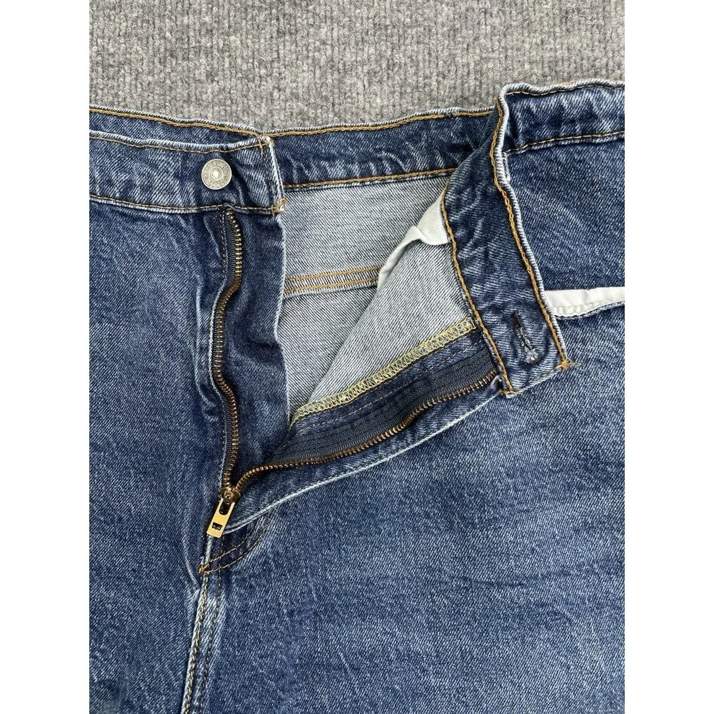 Levi's 569 Denim Shorts Mens 38 Blue Loose‎ Straight WaterLess 35569-0302
